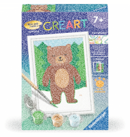 Malen nach Zahlen Kleiner B&auml;r