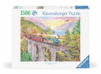 Puzzle Zugfahrt Im Herbst (1500 Teile)