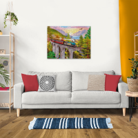 Puzzle Zugfahrt Im Herbst (1500 Teile)