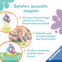 Baby-Stapel-Puzzle Vogelnest