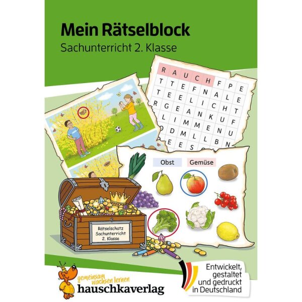 Mein R&auml;tselblock Sachunterricht 2. Klasse