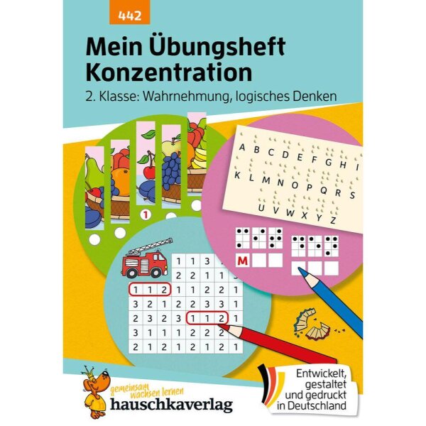 Mein Übungsheft Konzentration 2. Klasse