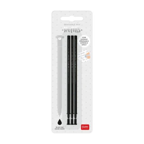 Erasable pen black