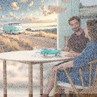 3D-Puzzle Iconics 36Volkswagen T1