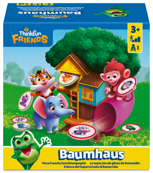 Baumhaus-Flora Froschs Zuordnungsspiel