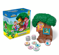 Baumhaus-Flora Froschs Zuordnungsspiel