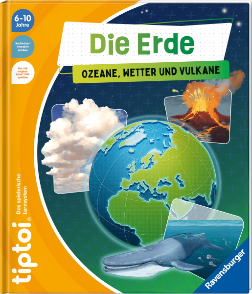 Die Erde-Ozeane, Wetter und Vulkane Tiptoi