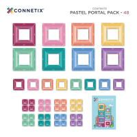 Connetix Bright Portal Pack (48 pcs)