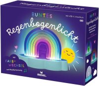 Buntes Regenbogenlicht