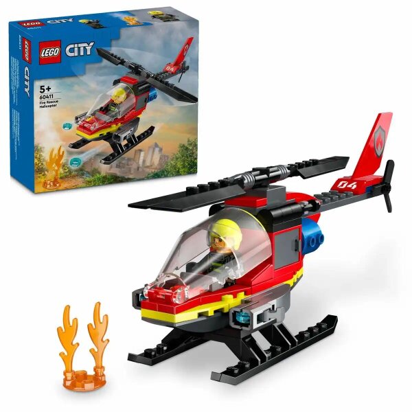 Lego City Feuerwehrhubschrauber