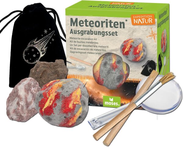 Meteoriten Audgrabungsset