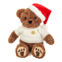 Weihnachtsteddy mit Pullover 30 cm