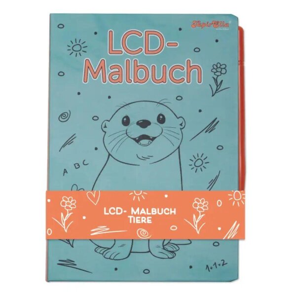 LCD-Malbuch Tiere