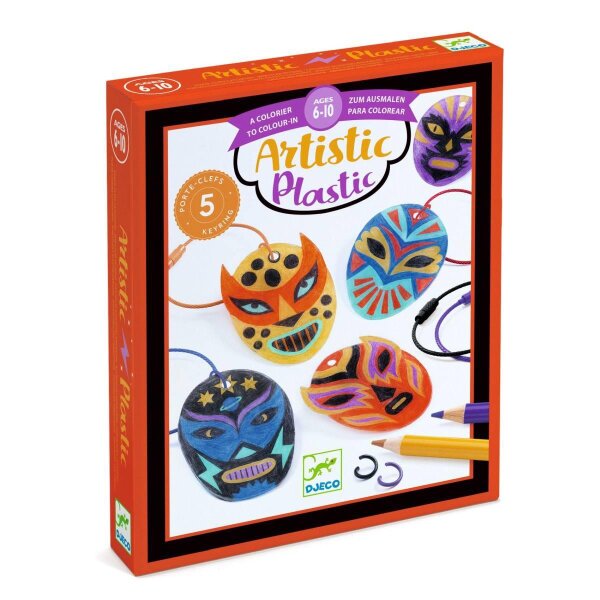 Schl&uuml;sselanh&auml;nger zum Ausmalen