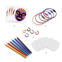 Schl&uuml;sselanh&auml;nger zum Ausmalen