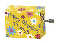 Musikspieluhr Happy Birthday