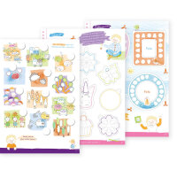 Kreativmalbuch mit Fingerstempeln