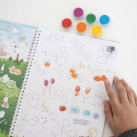 Fingerstempeln Farbturm