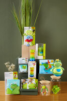 Stoffbuch Zauberfrosch