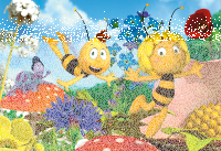 Puzzle Biene Maja 2x12