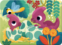 My first Puzzles Dino Freunde