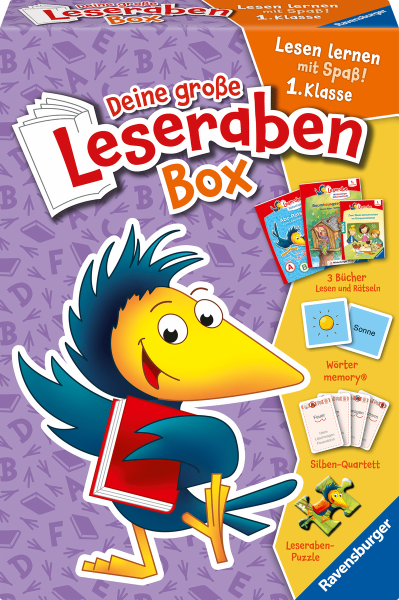 Deine gro&szlig;e Leseraben Box