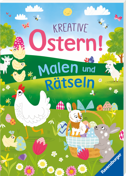 Kreative Ostern. Malen und r&auml;tseln