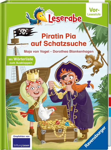 Piratin Pia auf Schatzsuche