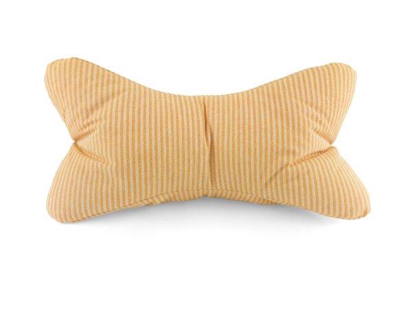 Leseknochen Streifen safrangelb