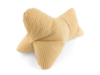 Leseknochen Streifen safrangelb