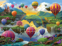 Puzzle Tal der Luftballons (500 Teile)