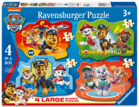 Paw Patrol 4 Large Puzzle