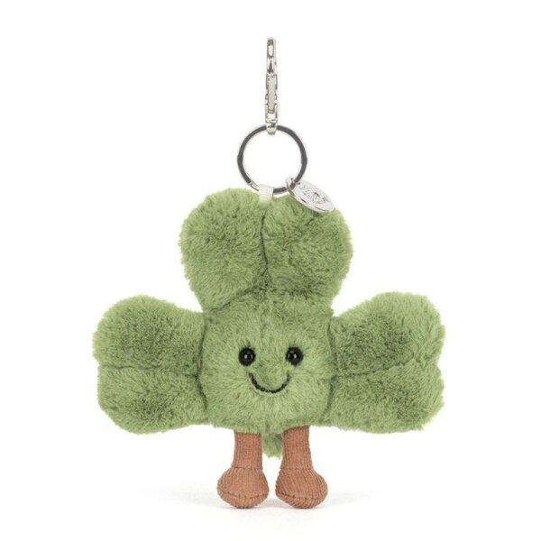Amuseables Siofra Shamrock Bag charm/ Kleeblatt Anh&auml;nger