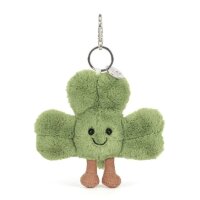 Amuseables Siofra Shamrock Bag charm/ Kleeblatt Anh&auml;nger