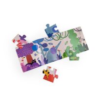 Puzzle Les toupitis Lajungle arc-en-ciel (24 pcs)