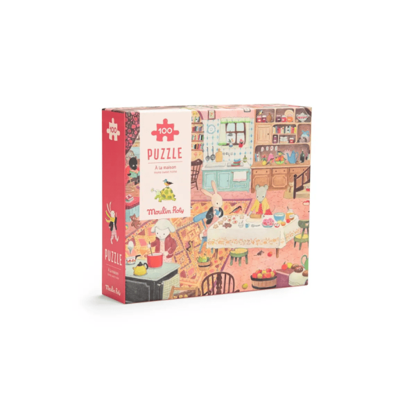 Puzzle La grande famille Zu Hause (100 pcs)