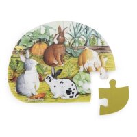 Puzzle Le jardin Moulin (4  x 12 pcs)