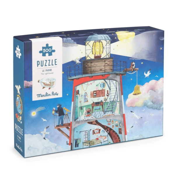 Puzzle Le phare/ Der Leuchtturm (500 pcs)