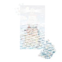Puzzle Le phare/ Der Leuchtturm (500 pcs)