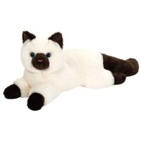 Birma-Katze liegend 36cm