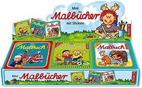 Mini Malbuch mit Stickern Fritz Flanke/Benni Brandmeister/Pit Planke