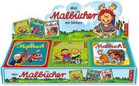 Mini Malbuch mit Stickern Fritz Flanke/Benni...