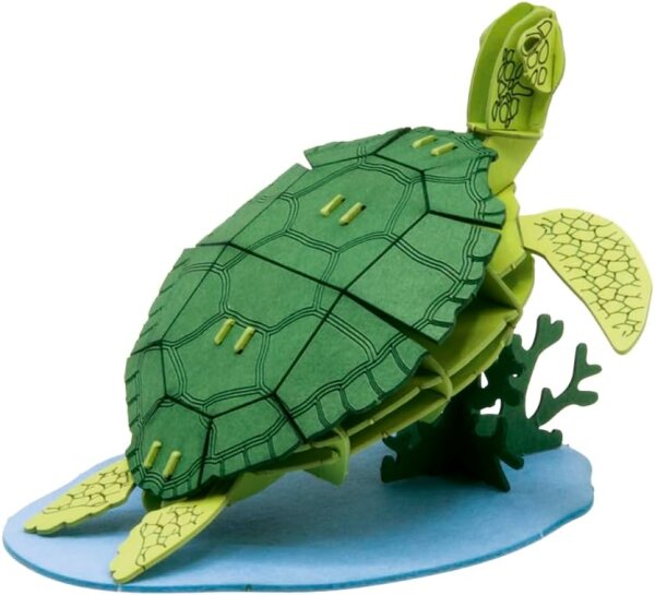 3D Papiermodell Meeresschildkr&ouml;te