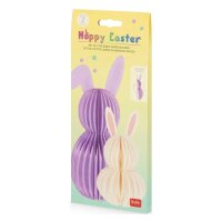 Set mit 2 faltbaren H&auml;schen aus Papier