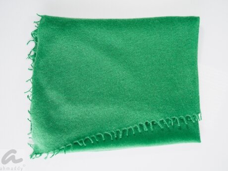 Cashmere Schal gr&uuml;n