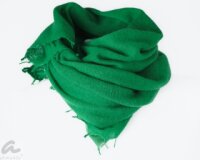 Cashmere Schal gr&uuml;n