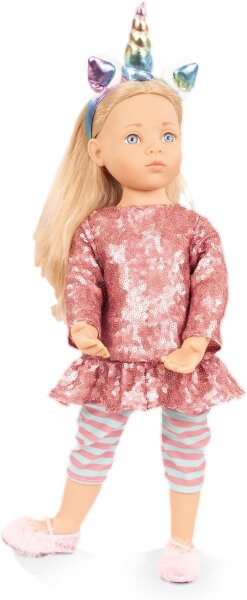 Anna Einhorn Happy Kidz Multigelenkpuppe