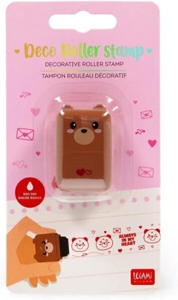 Deco Roller Stamp Teddy Bear