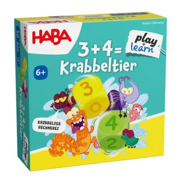 3 + 4 ist Krabbeltier