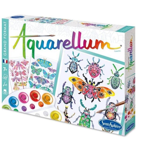 Aquarellum Insekten